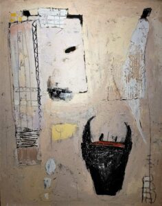 Helmut Schärfen, Mutter 2, Öl, Leinwand, 80 x 100 cm