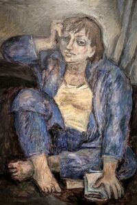 Vera Singer, Brigade Monika, Öl, Leinwand 70 x 90 cm